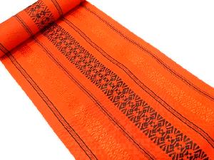 アンティーク　博多　八寸帯地反物